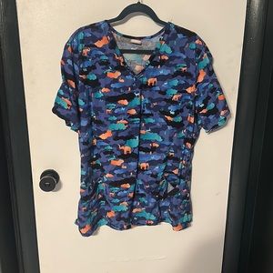 Dickies EUC scrub top